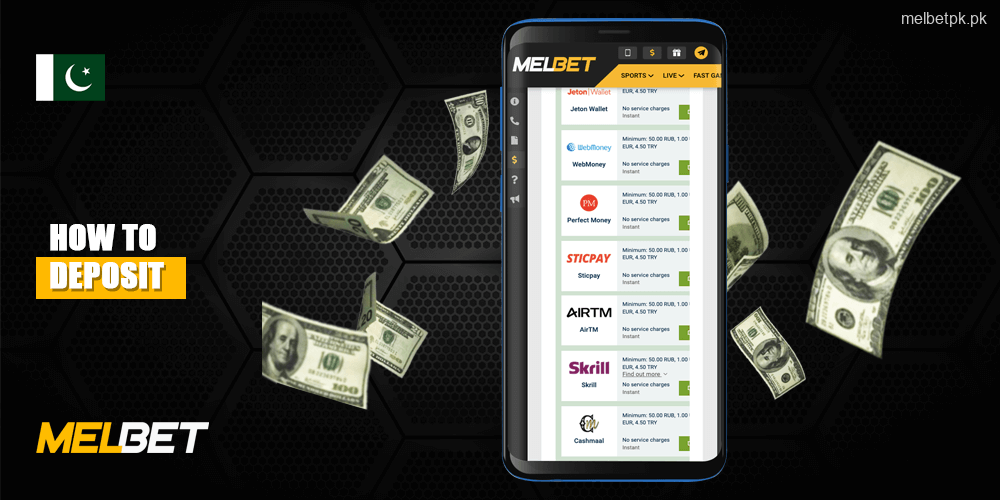 How to Deposit Money to Melbet Manual